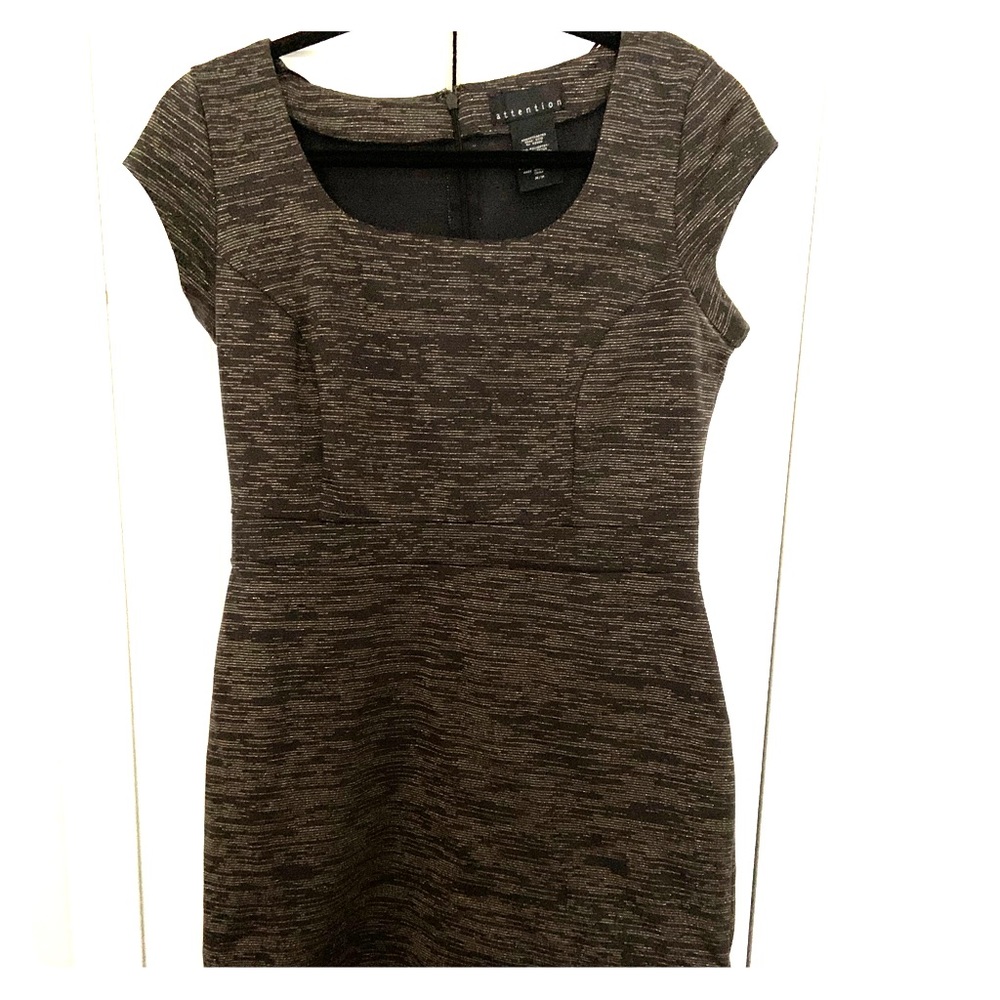 Black and gold sparkles dress